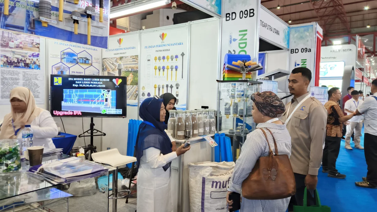 Partisipasi PT Intan Pertiwi Nusantara pada Pameran Industri WTP & WWTP